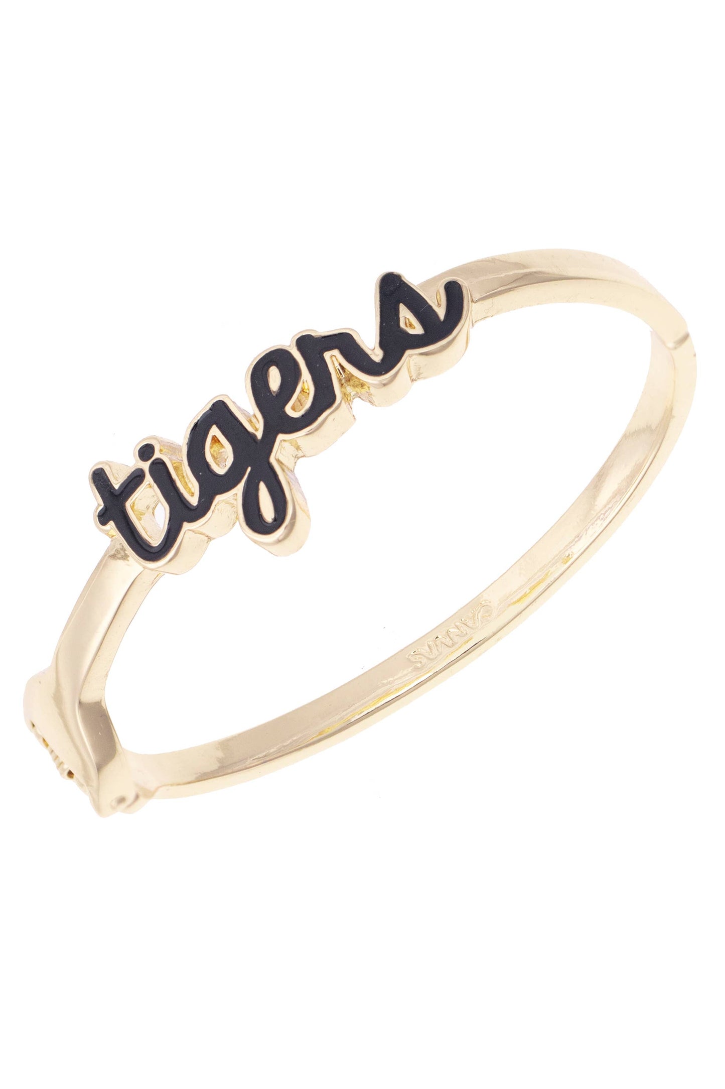 Missouri Tigers Cursive Enamel Hinge Bangle