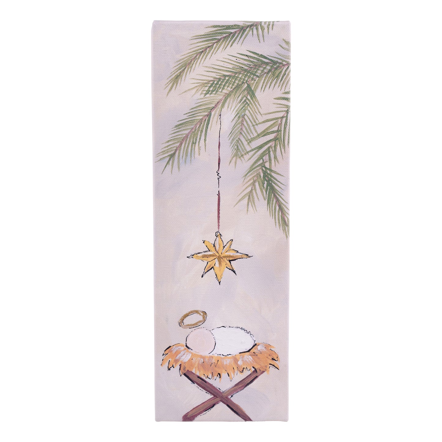 Away in a Manger Canvas