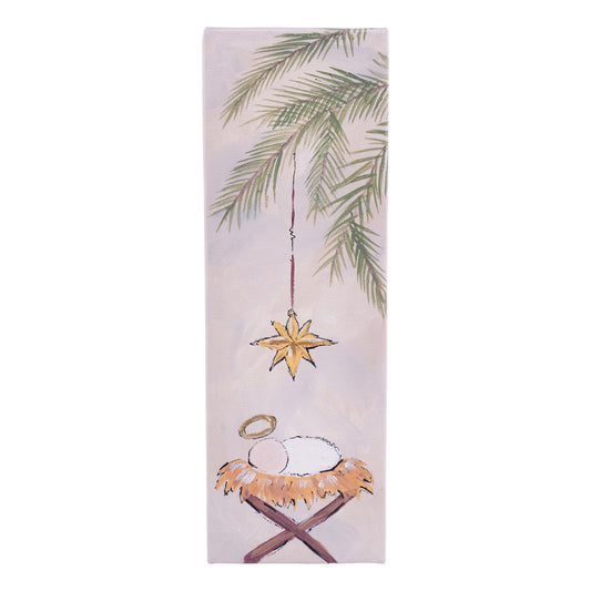 Away in a Manger Canvas