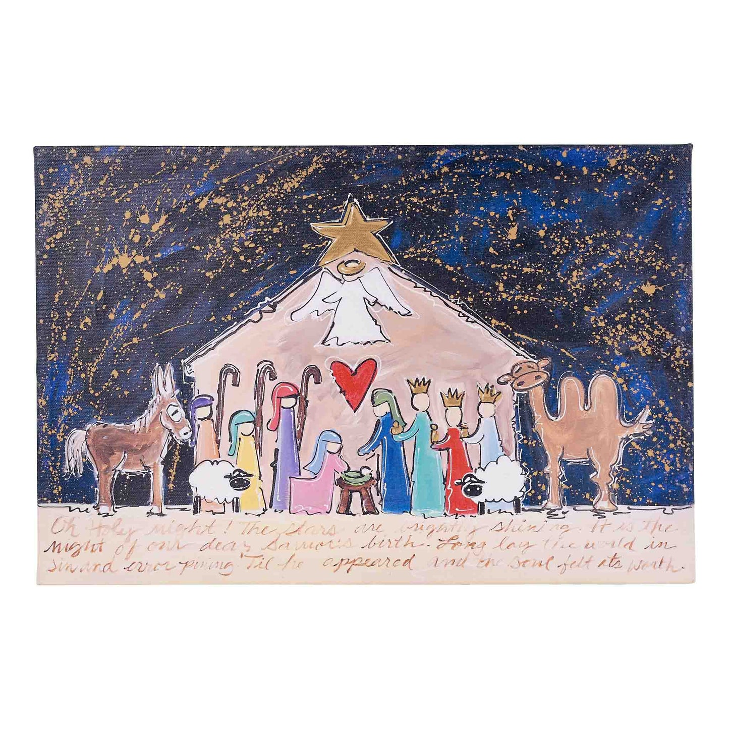 Stars Brightly Shining Canvas