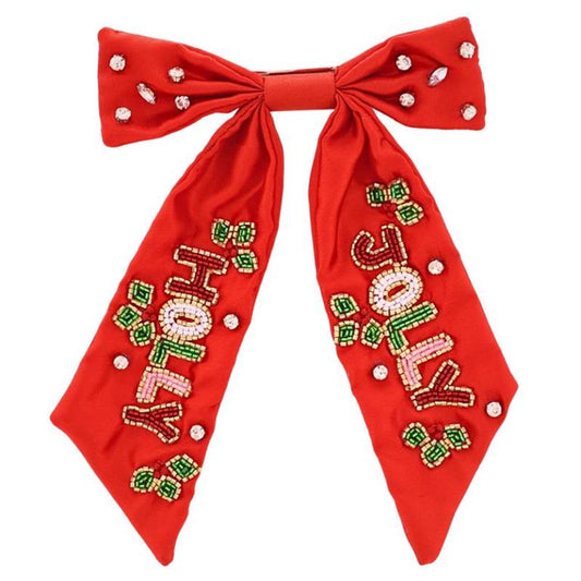 Holly Jolly Hairbow