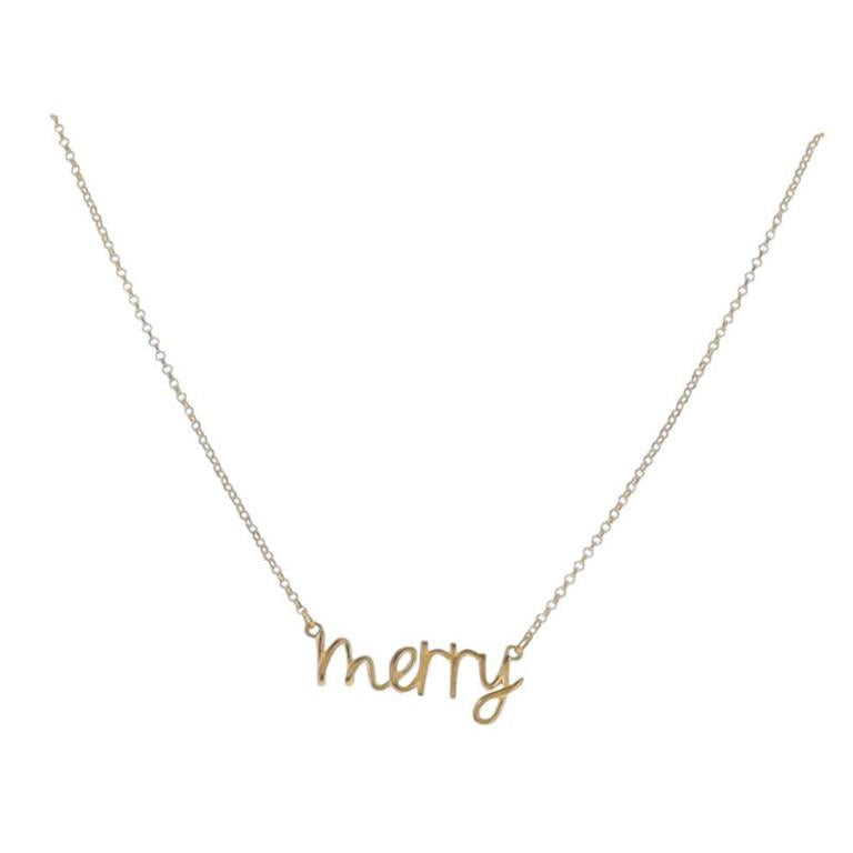 "Merry" necklace