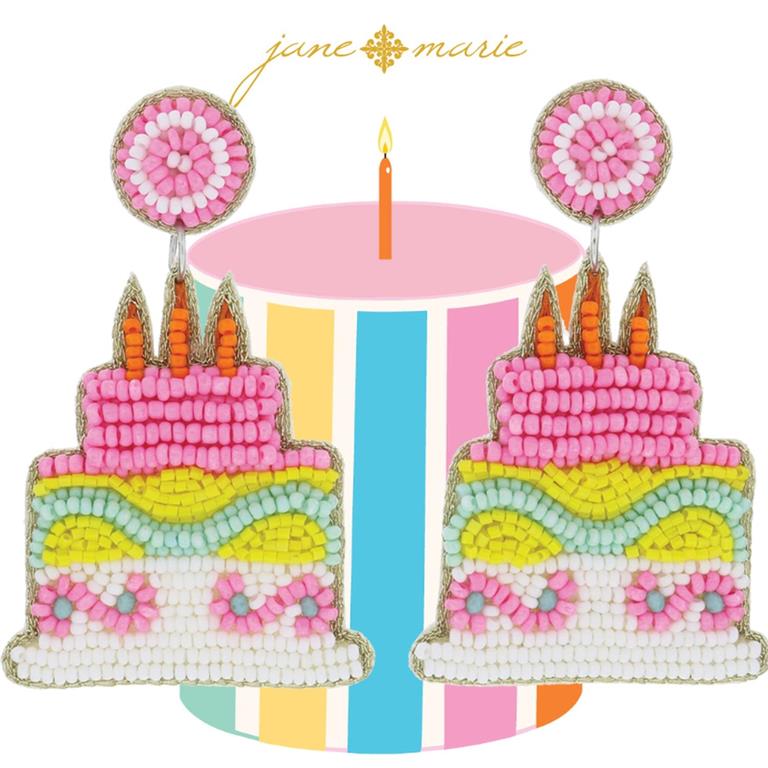 Birthday Cake Earrings