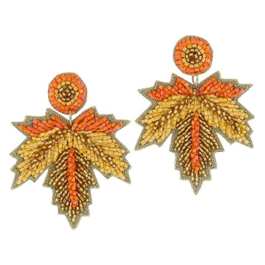 Fall Leaf Earring