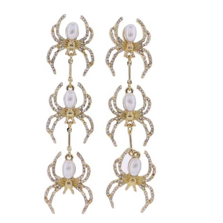 Descending Spiders Earrings