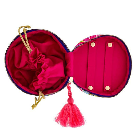 Daring Floral Jewelry Case