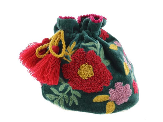 BLOOMING JEWELRY POUCH