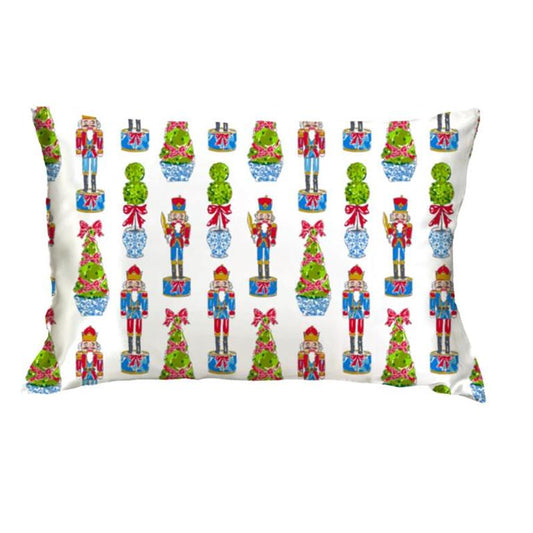 Festive Nutcracker Pillow Case