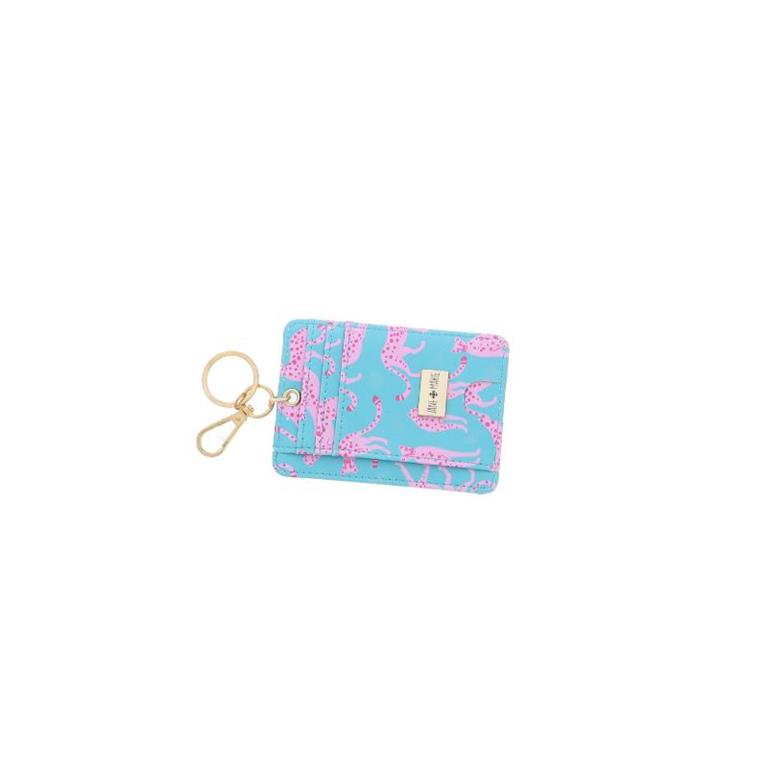 On the Move Card Holder Keychain
