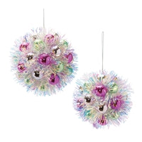 Multicolor Tinsel Ornament