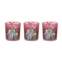 Mistletoe Votives s/3