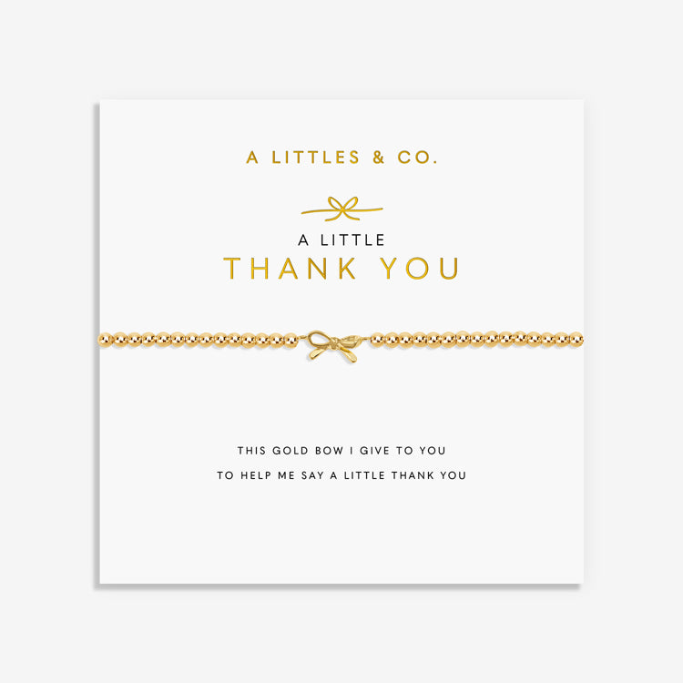 a little Thank You