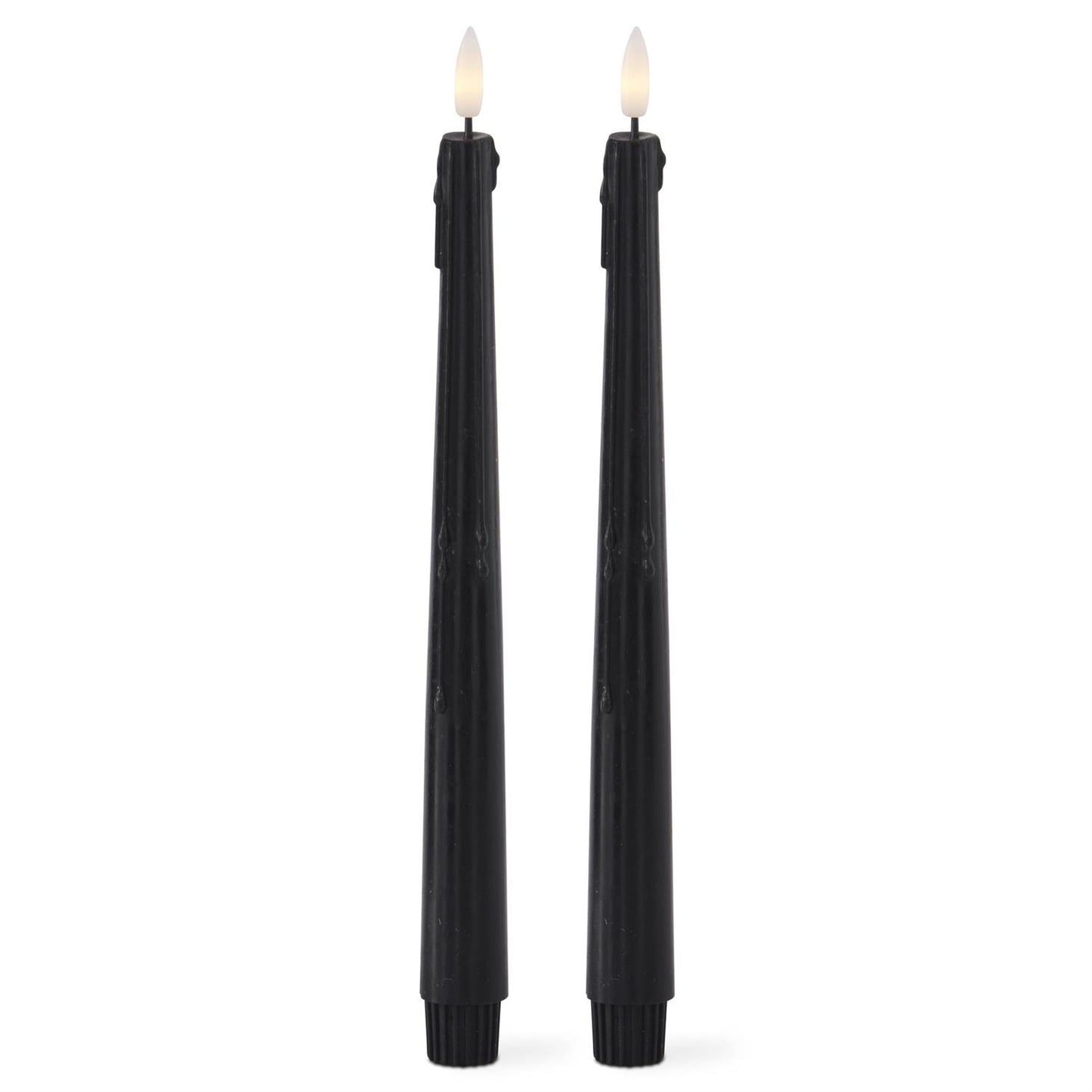 s/2 Black LED Drip Candles