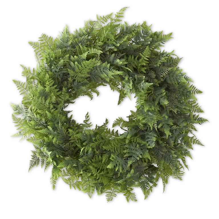 30" Fern Wreath