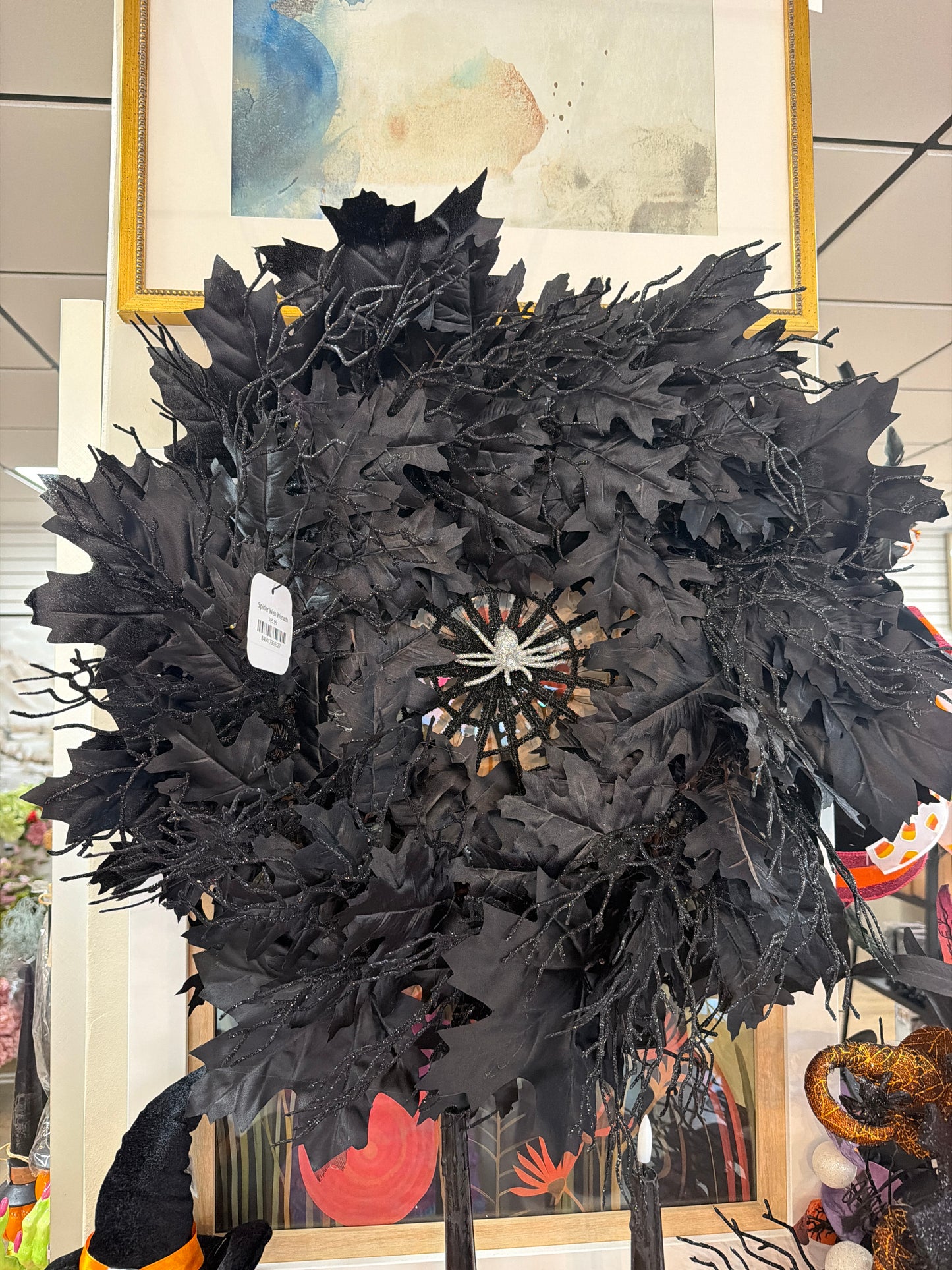 Spider Web Wreath