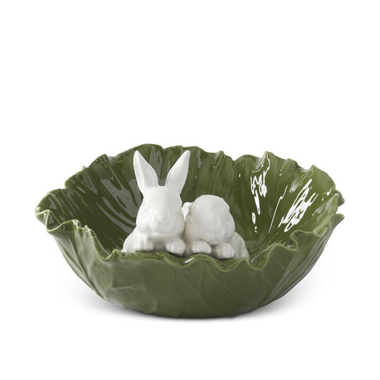 Cabbage Bowl w/Rabbit