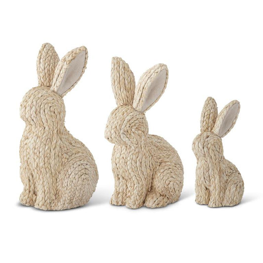 Woven Grass Easter Bunny