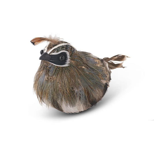 4.75 Inch Feathered Quail
