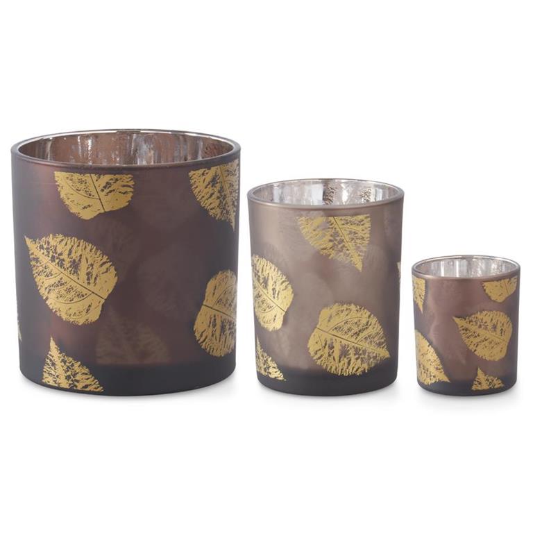 Brown Mirrored Interior Votive