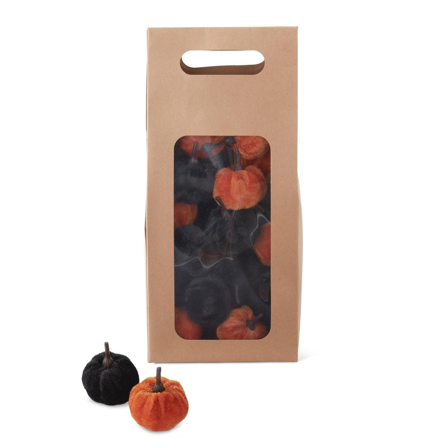 24 Black & Orange Pumpkins