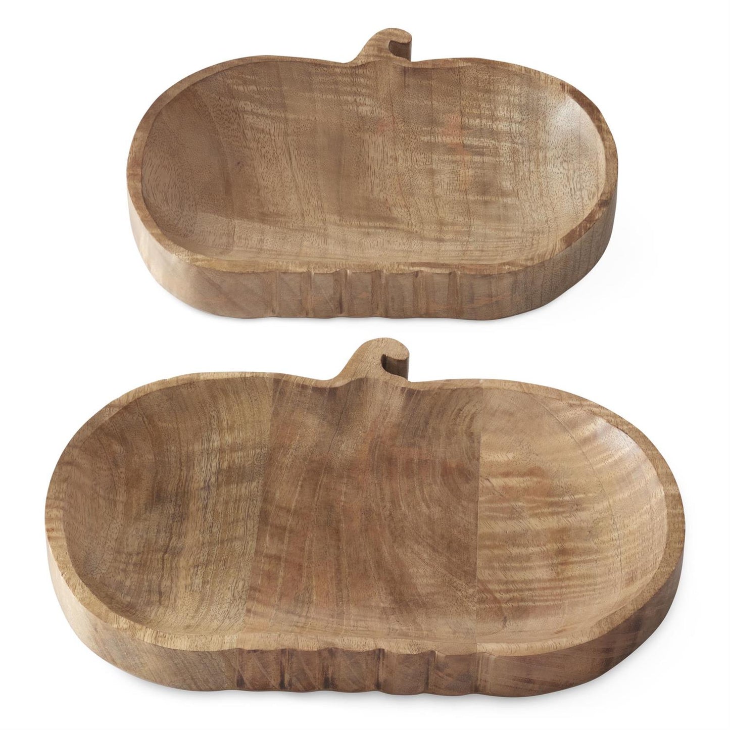 Wood Pumpkin Tray