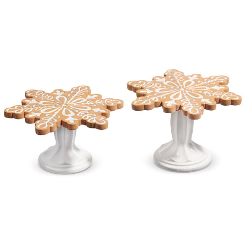 8"x 4.25" Gingerbread Cookie Pedestal