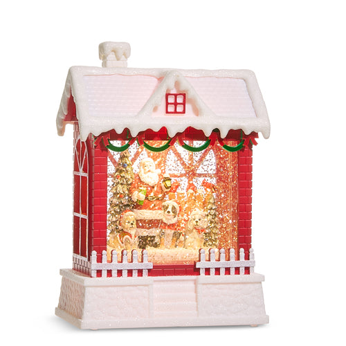 Santa and Dogs Chalet