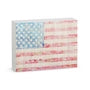 Flag Wooden Block