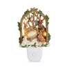 Woodland Nativity Night Light
