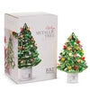 Green Metallic Tree Night Light