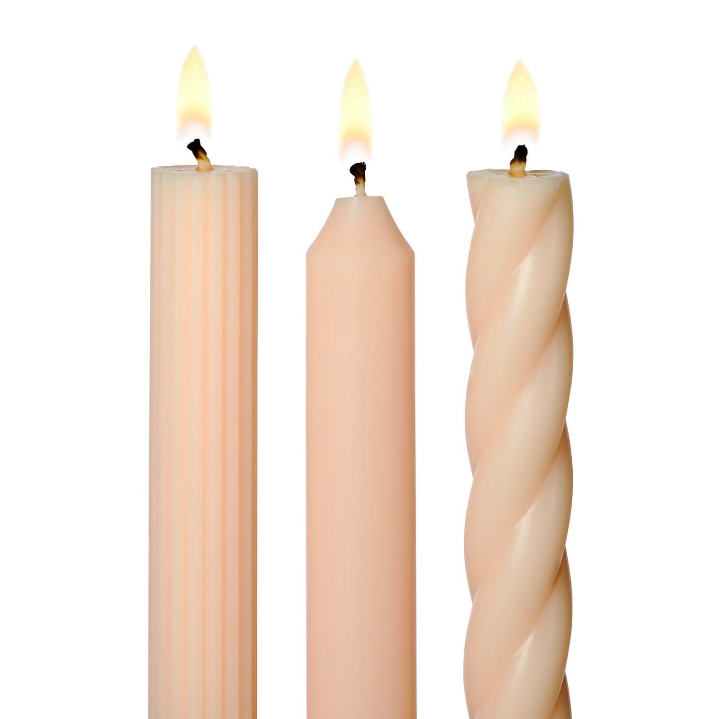 Assorted Tapers- Pink