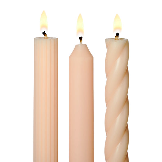 Assorted Tapers- Pink