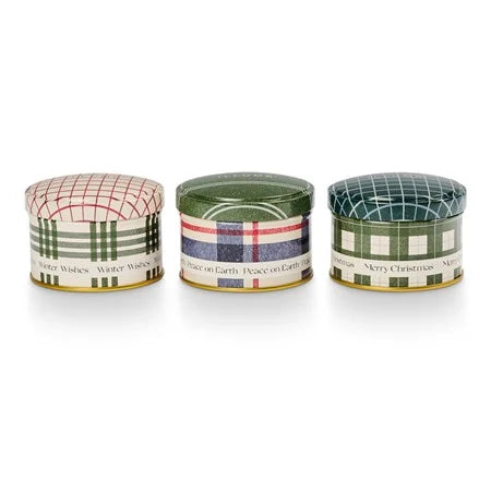 Balsam & Cedar Tin Trio Gift Set