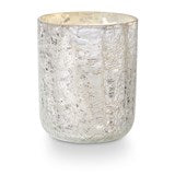 Balsam & Cedar Crackle Glass Candle