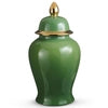 18.5" Green Ginger Jar
