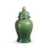 14.5" Green Ginger Jar