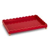 Red Scallop Tray