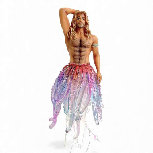 Testy Tenticles Merman Ornament