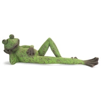 Laying Frog Figure