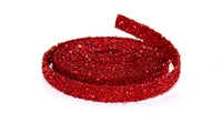Red Glitter Coil
