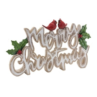 Merry Xmas Cardinals Sign 12x7