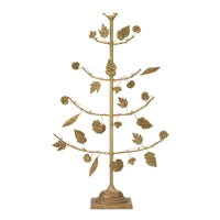 Gold Tree with Leaves