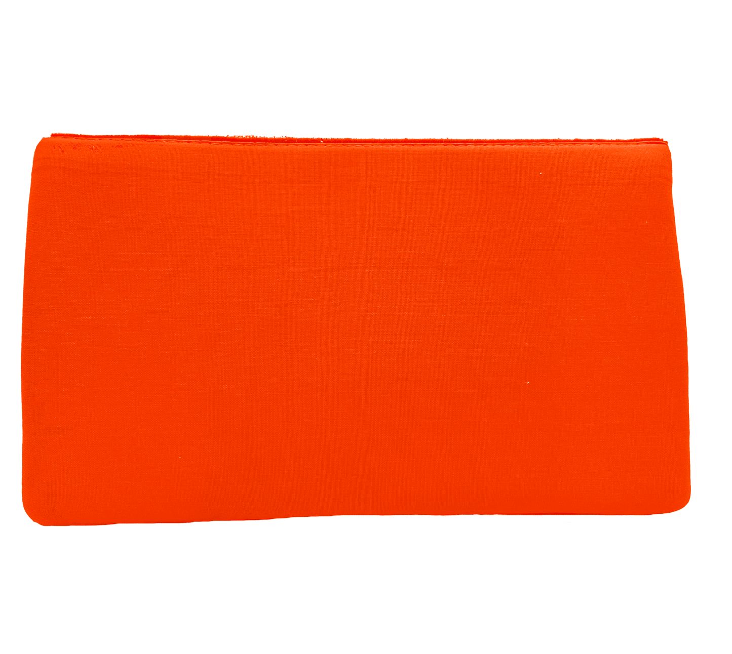 ORANGE BEADED BEE CLUTCH W/ PINK & GREEN STRIPE