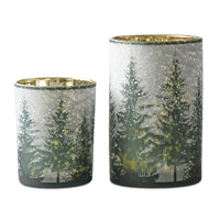 Evergreen Candle Holder