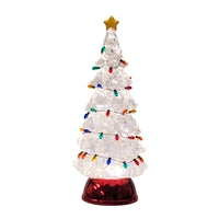 LED clear Shimmer Tree