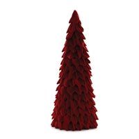 Burgundy Velvet Ribbon Tree (large)