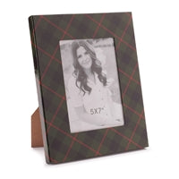 Plaid Photo Frame