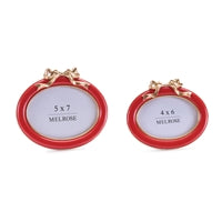 Red & Gold Bow Frame
