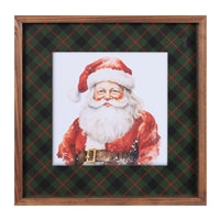 Framed Santa Print