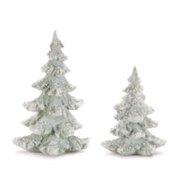 Flocked Glitter Tree